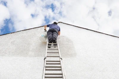 Peinture extérieure à Drée — façades et ravalement